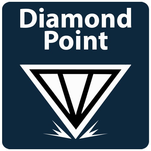 cuie cu vraf diamond point